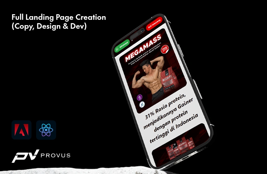 Website preview for provus.my.id megamass